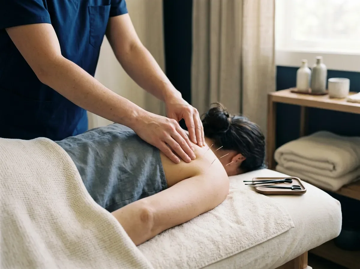 Finding tight muscles before cupping
