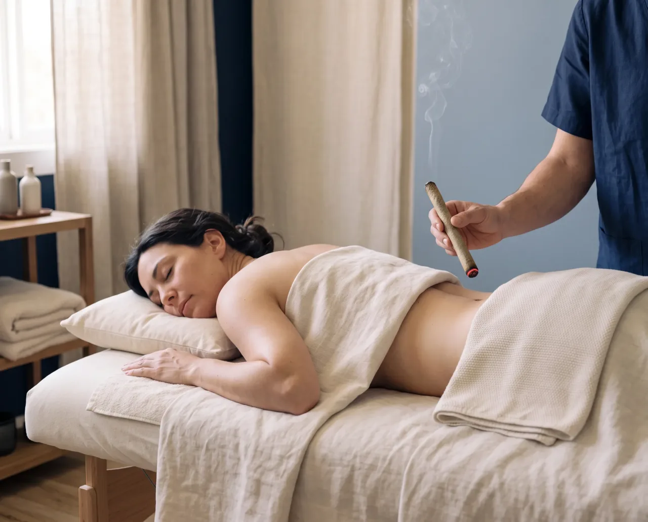 Moxibustion Financial District NYC