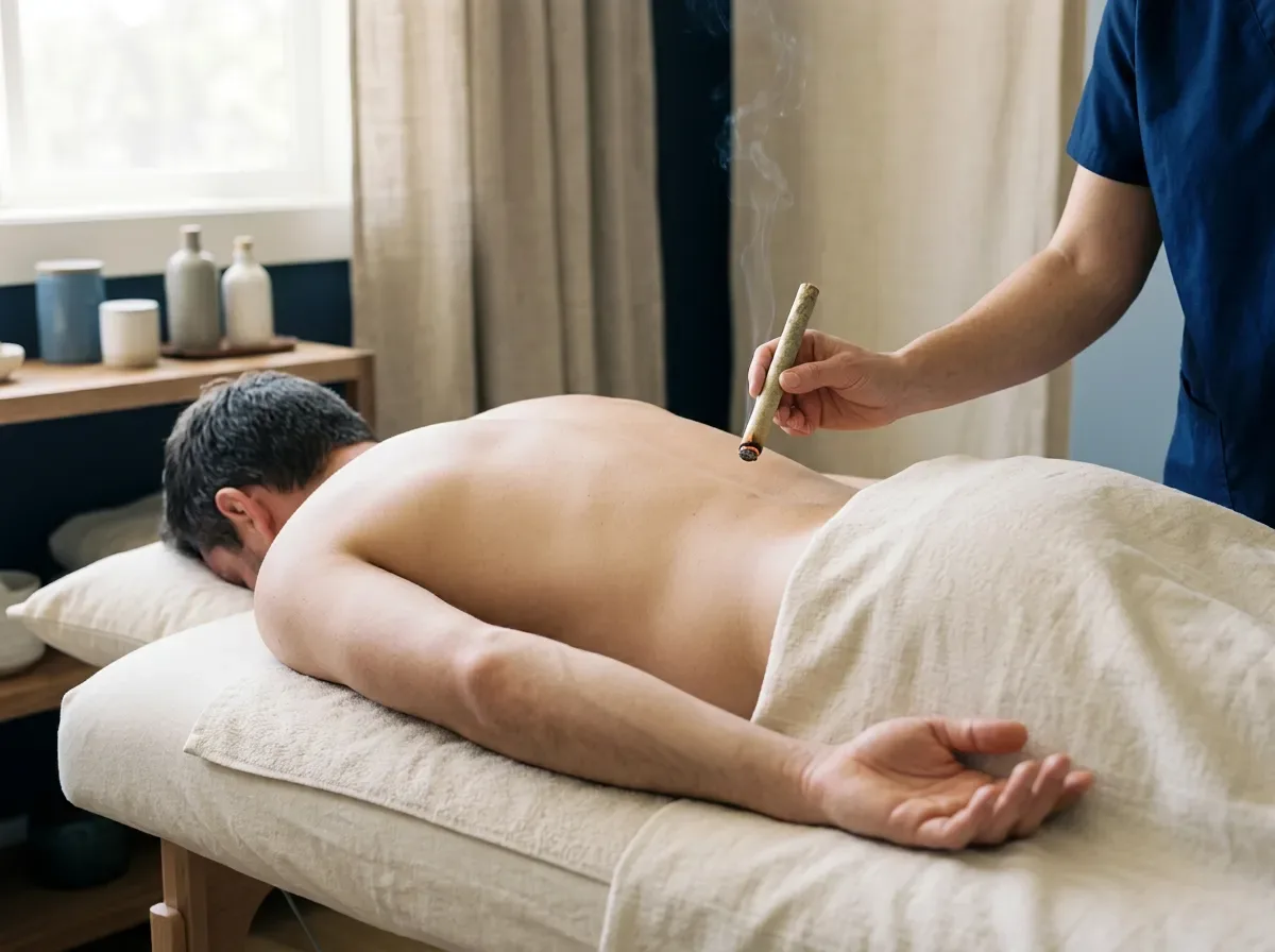Moxibustion for back pain NYC