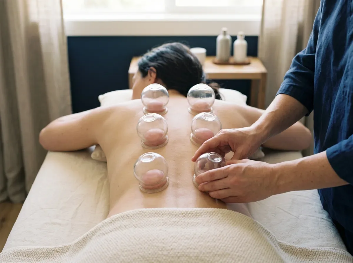 Cupping on both sides of the spine NYC
